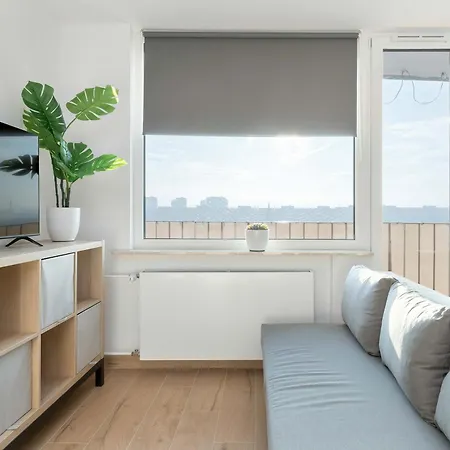 Beige And Grey In With Balcony Close To The By Renters דירה