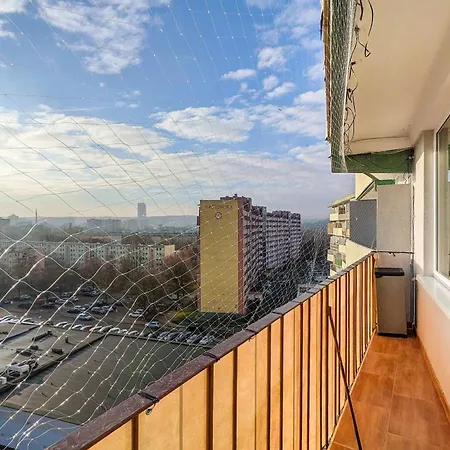 Apartman Beige And Grey In With Balcony Close To The By Renters Gdańsk